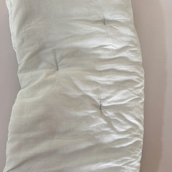 Carter's Blue and Yellow Patchwork baby Quilt, crib blanket - Picture 3 of 3